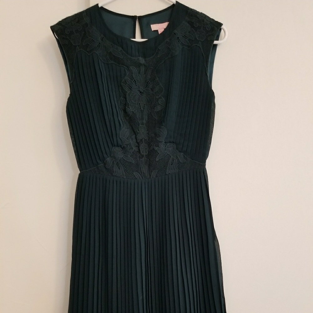 Ted Baker Saskiah Emerald Dress